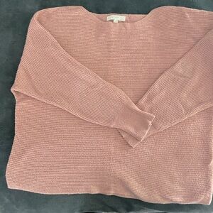Pink LOFT oversized sweater